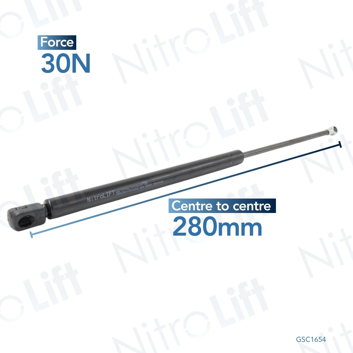 NitroLift Mercedes CLK 2004-2009 Cabriolet Drop Head Gas Strut